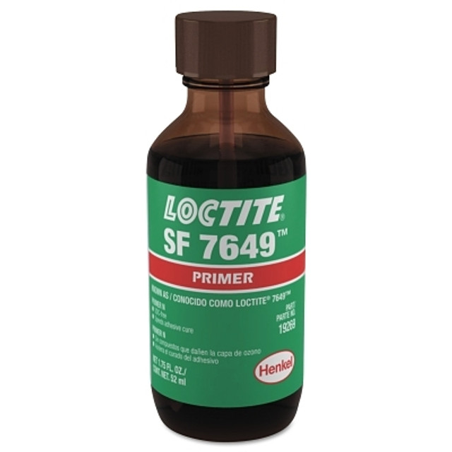 Henkel Corporation Loctite® 7649™ Primer N™, 1.75 oz Bottle, Clear Green Henkel Corporation Loctite® 7649™ Primer N™, 1.75 oz Bottle, Clear Green