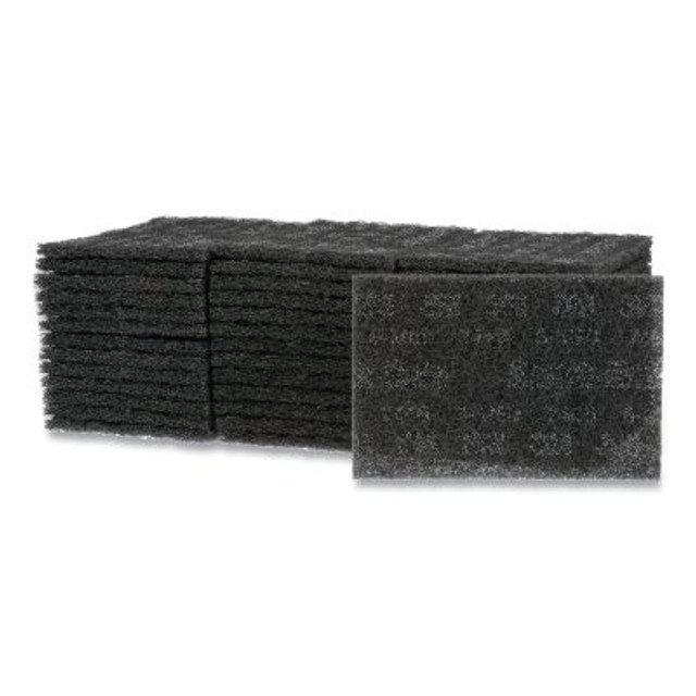 3M™ Scotch-Brite™ Hand Pad, 7446B, Medium, Silicon Carbide, Gray, 40 EA/CA 3M™ Scotch-Brite™ Hand Pad, 7446B, Medium, Silicon Carbide, Gray, 40 EA/CA