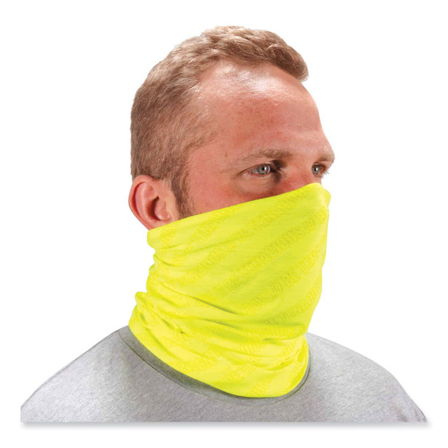 TENACIOUS HOLDINGS, INC. ergodyne® 42108 Chill-Its 6485 Multi-Band, Polyester, One Size Fits Most, Hi-Vis Lime