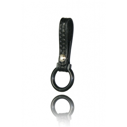 Boston Leather 5451-3-BLK 1 1/2 ABS Baton Ring