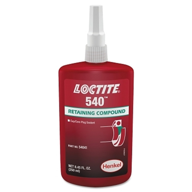 Henkel Corporation Loctite® 88545 540™ Core Plug Sealant, 250 mL Bottle, Blue