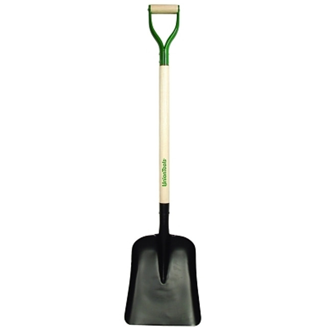 The AMES Companies, Inc. RAZOR-BACK® General and Special Purpose Shovel, 14.5 in L x 11.5 in W Blade, 29 in North American Hardwood D-Grip Handle The AMES Companies, Inc. RAZOR-BACK® General and Special Purpose Shovel, 14.5 in L x 11.5 in W Blade, 29 in North American Hardwood D-Grip Handle