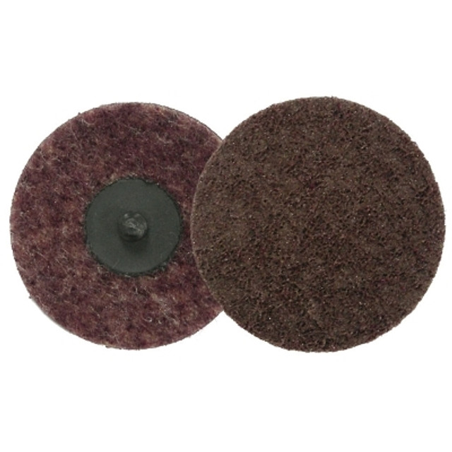 Weiler® Surface Conditioning Disc, 3 in dia, Medium Grit, Aluminum Oxide, Maroon Weiler® Surface Conditioning Disc, 3 in dia, Medium Grit, Aluminum Oxide, Maroon