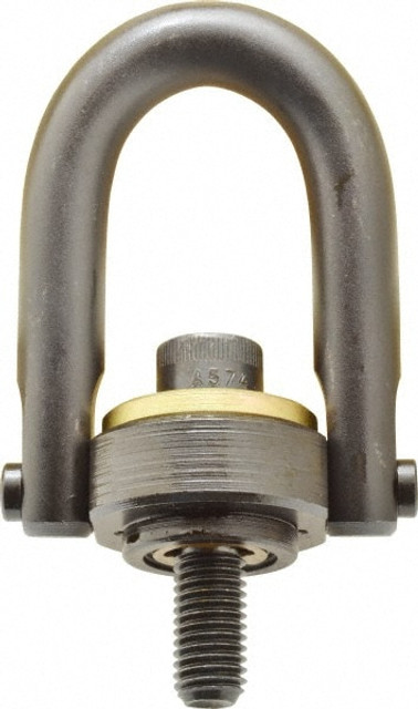 Jergens 23415 Safety Engineered Center Pull Hoist Ring: Bolt-On, 4,000 lb Working Load Limit