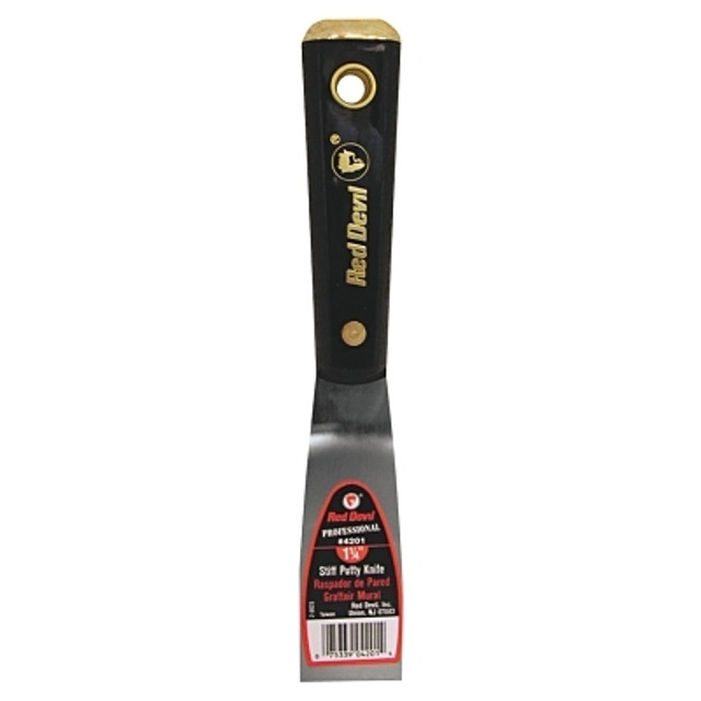 Red Devil 4200 Professional Series Putty Knife, 1-1/2 in W, Stiff Blade Red Devil 4200 Professional Series Putty Knife, 1-1/2 in W, Stiff Blade