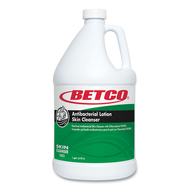 BETCO CORPORATION 1410400 Antibacterial Lotion Skin Cleanser Refill, Tropical Hibiscus Scent, 1 gal, 4/Carton