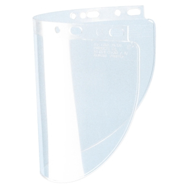 Honeywell Honeywell Fibre-Metal® High Performance® Faceshield Window, Clear, Wide View, 16-1/2 in W x 8 in L Honeywell Honeywell Fibre-Metal® High Performance® Faceshield Window, Clear, Wide View, 16-1/2 in W x 8 in L
