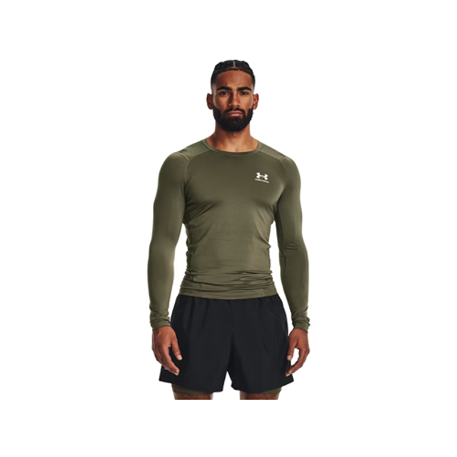 Under Armour 1361524390LG UA HG Armour Comp LS-GRN,LG