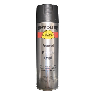 Rust-Oleum® Industrial Rust-Oleum® High Performance V2100 System Enamel Spray Paint, 15 oz, Semi-Gloss Black