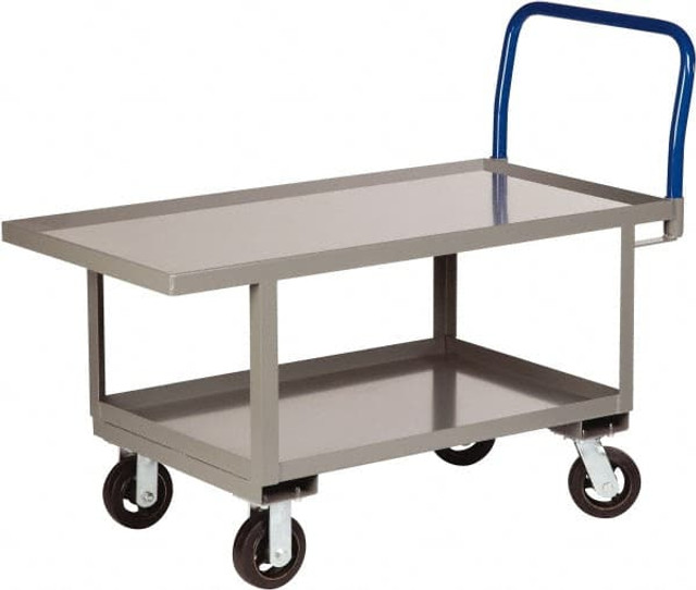 Little Giant. RNL2-3060-6MR Platform Truck: 2,000 lb Capacity, Steel Deck, 60" Long, 26" High