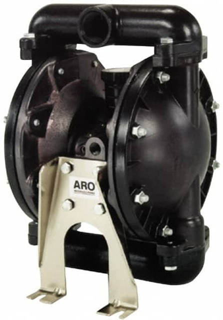 ARO/Ingersoll-Rand 66610B-2EB-C Air Operated Diaphragm Pump: 1" NPT, Stainless Steel Housing