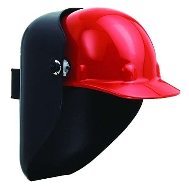 Honeywell Honeywell Fibre-Metal® 4906BK Tigerhood™ Classic Protective Cap Welding Helmet Shell, SH10, Lift Front, 2 in x 4-1/4 in, Black