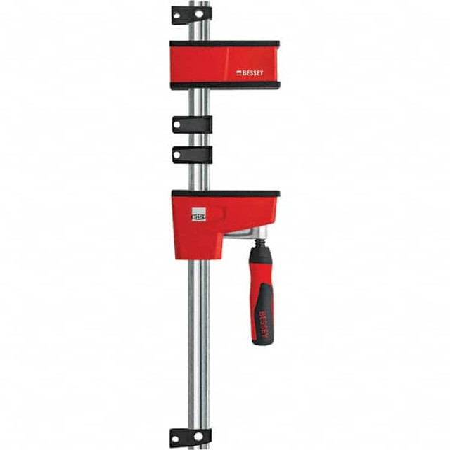 Bessey KREV78 Steel Bar Clamp: 78" Capacity, 3-3/4" Throat Depth, 1,700 lb Clamp Pressure