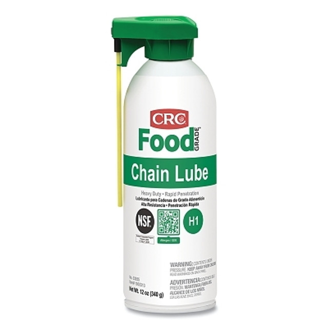 CRC® Food Grade Chain Lube, 16 oz Aerosol Can CRC® Food Grade Chain Lube, 16 oz Aerosol Can