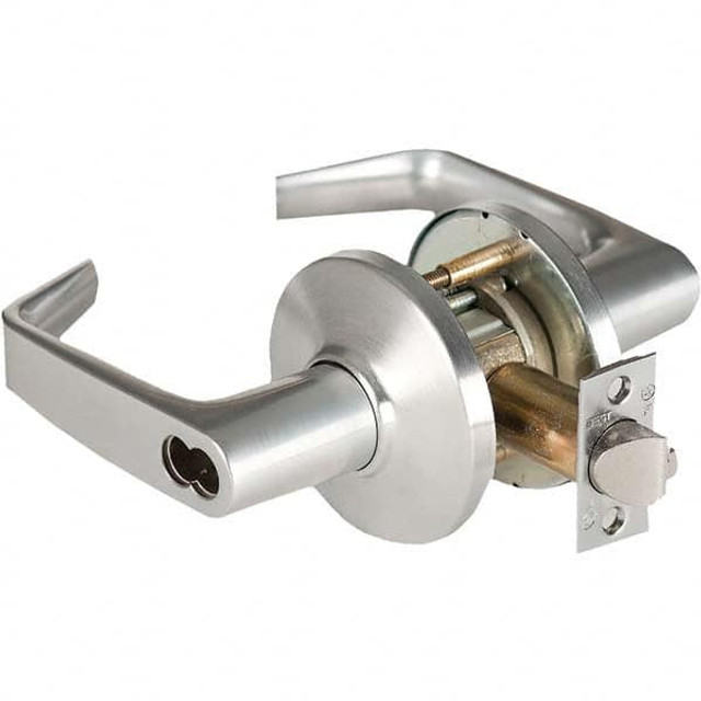 Best 7262173 Storeroom Lever Lockset for 1-3/4 to 2-1/4" Thick Doors