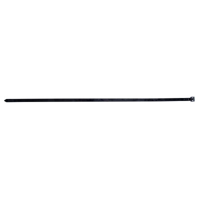 Gardner Bender Heavy-Duty Cable Ties, 175 lb Tensile Strength, 21 in L, UV Black, 50/Bag
