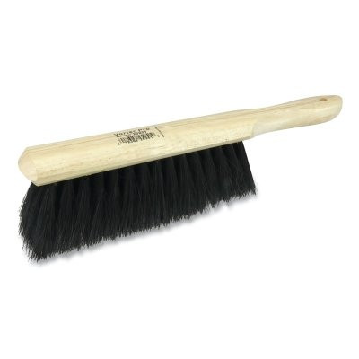 Weiler® Counter Duster, 13-1/4 in Hardwood Block, 2-1/2 in Trim L, Black Tampico Fill