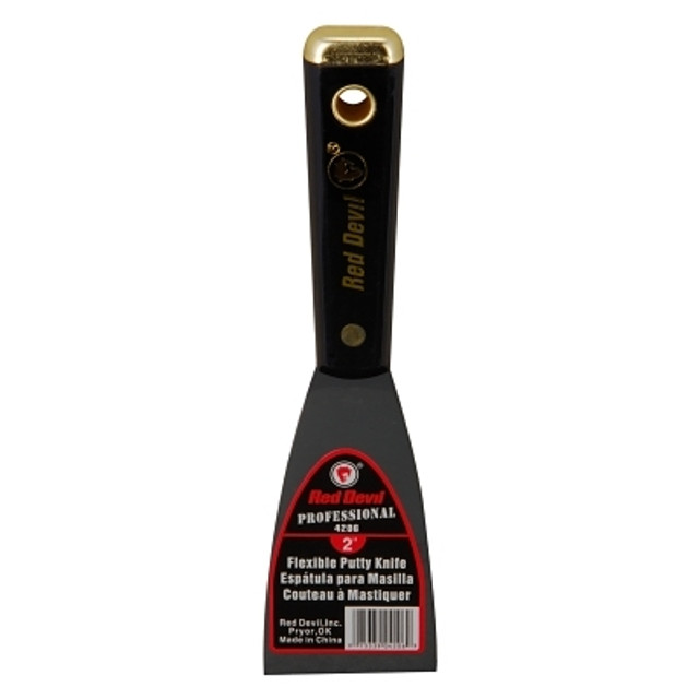 Red Devil 4200 Professional Series Putty Knive, 2 in Wide, Flexible Blade Red Devil 4200 Professional Series Putty Knive, 2 in Wide, Flexible Blade