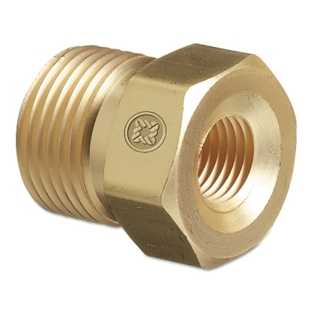 Western Enterprises CO2 Regulator Inlet Nut, Carbon Dioxide (CO2), Brass, CGA-320