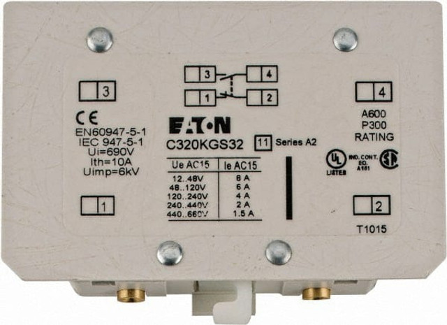 Eaton Cutler-Hammer C320KGS32 Starter Auxiliary Contact