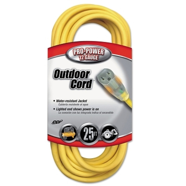 Southwire Southwire Yellow Jacket® Power Cord, 25 ft, 1 Outlet, Yellow Southwire Southwire Yellow Jacket® Power Cord, 25 ft, 1 Outlet, Yellow