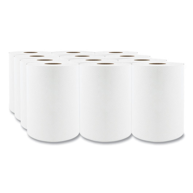CASCADES TISSUE GROUP PRO H030 Select Roll Paper Towels, 1-Ply, 7.88" x 350ft, White, 12 Rolls/Carton