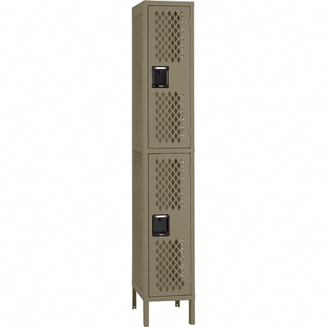 Tennsco VDL-121836-1SND 1-Wide Locker: 17" Deep,