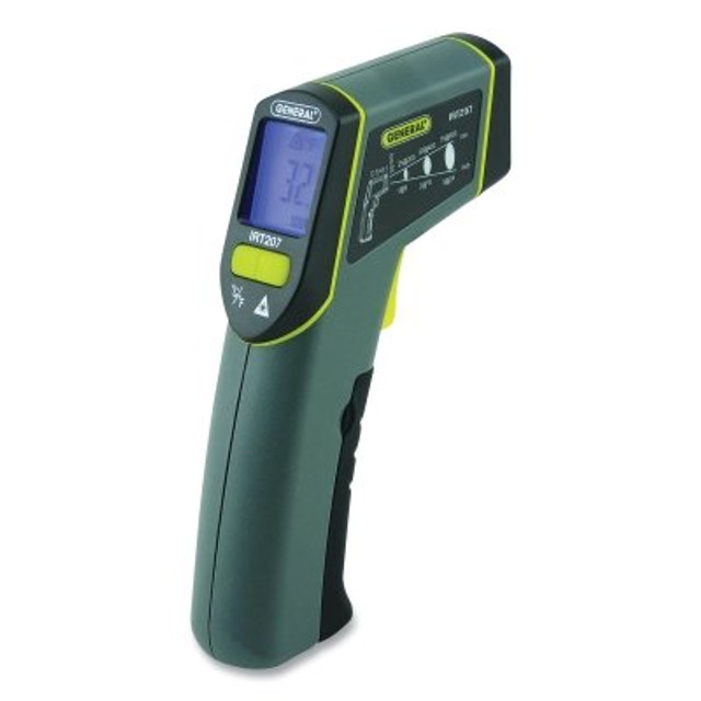General Tools 8:1 Non-Contact Infrared Thermometer, -4° F to 608° F