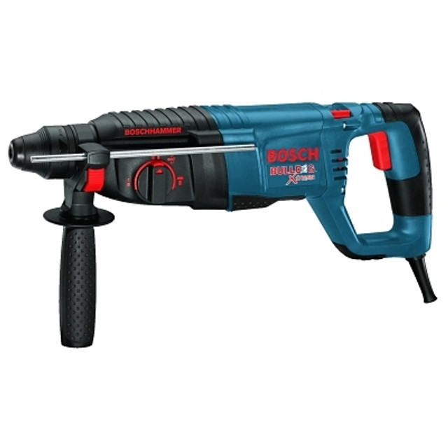 Bosch Tool Corporation Bosch Power Tools Bulldog™ SDS-plus® Rotary Hammer, 1 in Drive, D-Handle; Side Handle Bosch Tool Corporation Bosch Power Tools Bulldog™ SDS-plus® Rotary Hammer, 1 in Drive, D-Handle; Side Handle