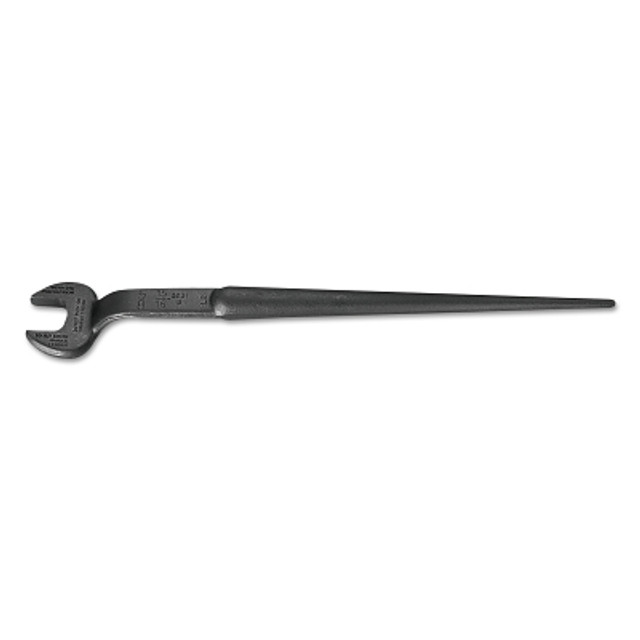 Klein Tools 3214 Spud Wrench, 1-5/8 in Opening, 60° Offset Angle, For 1 in Heavy Nut