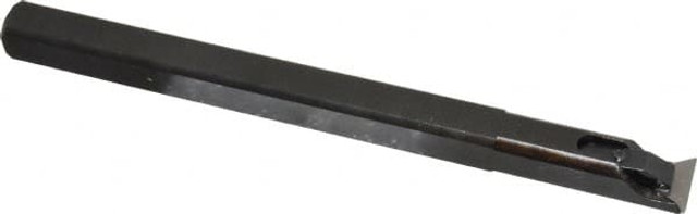 Arno 500351 Indexable Boring Bar: .625 X 7 LONG, 0.7" Min Bore Dia, Right Hand Cut, 5/8" Shank Dia, Steel