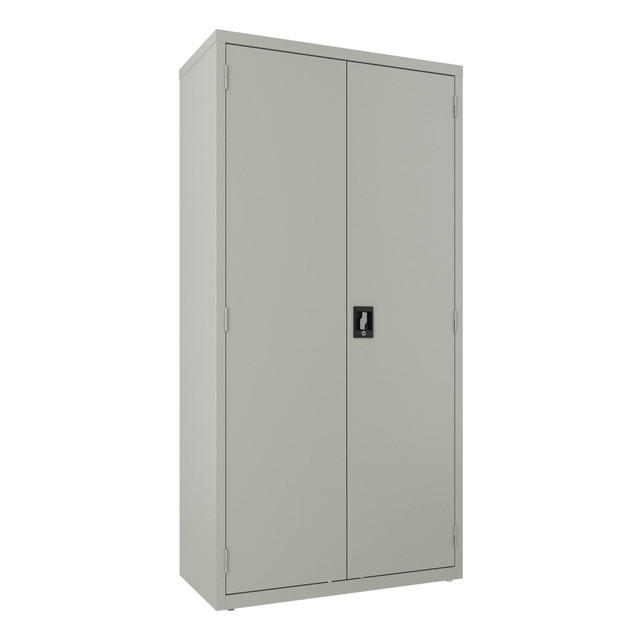 SP RICHARDS LLR66967 Lorell Fortress Series Steel Wardrobe Cabinet, Light Gray SP RICHARDS LLR66967 Lorell Fortress Series Steel Wardrobe Cabinet, Light Gray