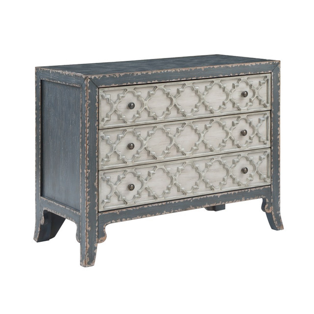 COAST TO COAST IMPORTS, LLC. Coast to Coast 60261  Kailey Cottage Accent Chest, 30inH x 39inW x 18inD, Jacoby 2-Tone