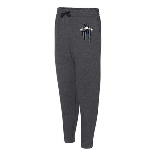 Thin Blue Line HOUSTON-TBL-JOGGERS-CHARC-S Thin Blue Line Joggers, Houston