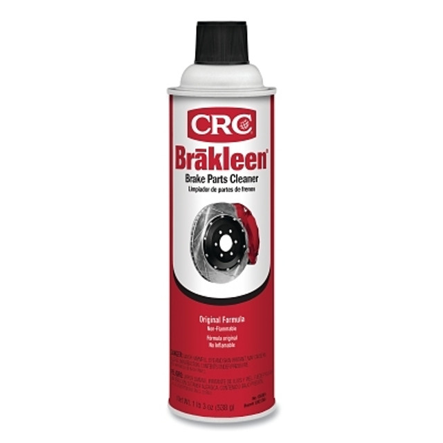 CRC® Brake Parts Cleaner, 20 oz Aerosol Can, Irritating Odor, Chlorinated