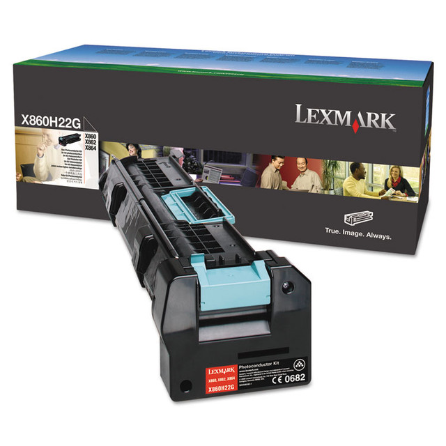 LEXMARK INT'L, INC. X860H22G X860H22G Photoconductor Unit, 48,000 Page-Yield, Black