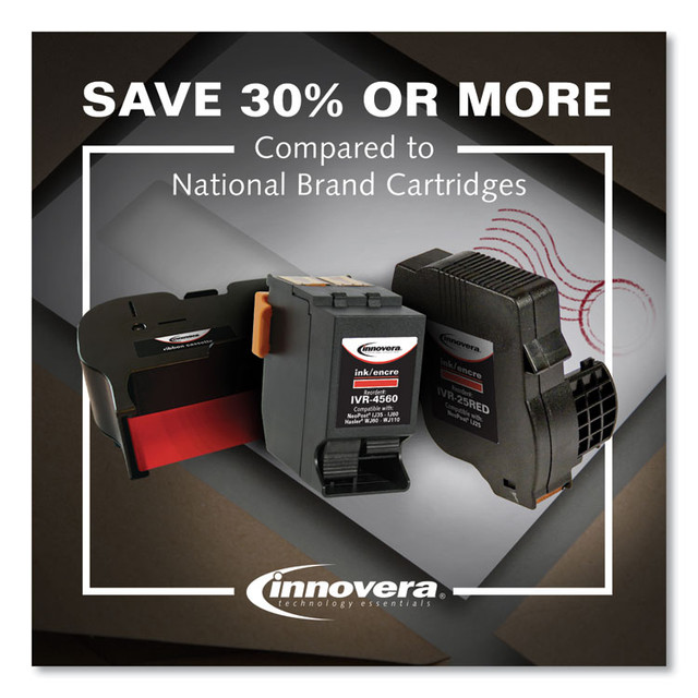 INNOVERA 7970 Compatible Red Postage Meter Ink, Replacement for 797-0 (7970), 800 Page-Yield