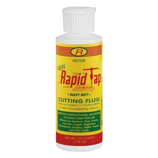 Relton Rapid Tap® Heavy Duty Cutting Fluid, 4 oz, Squeeze Bottle