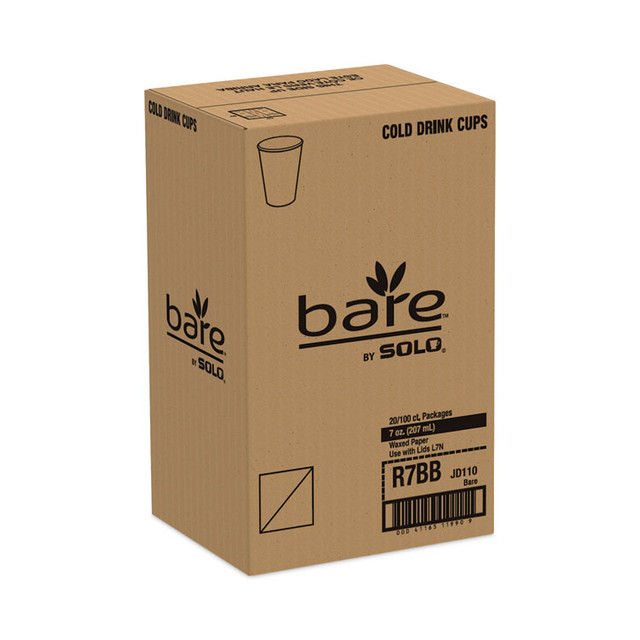 DART SOLO® R53SYMPK Symphony Design Paper Water Cups, 5 oz, 100/Pack