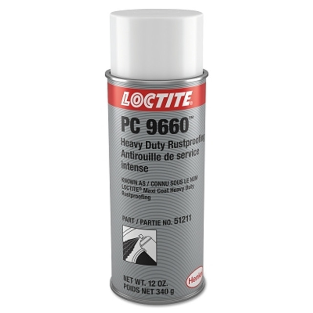 Henkel Corporation Loctite® 209750 Maxi-Coat™, Brown, Solvent Scent, 12 oz, Aerosol Can