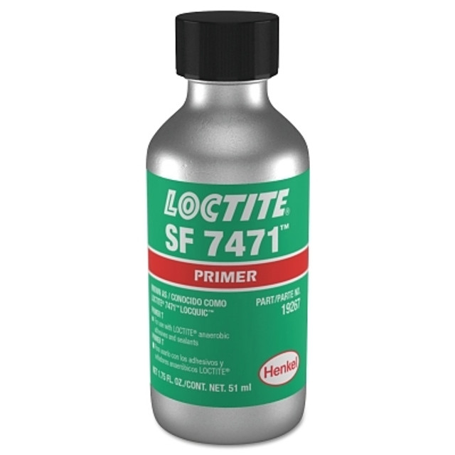 Henkel Corporation Loctite® 7471™ Primer T™, 1.75 oz, Bottle, Amber Henkel Corporation Loctite® 7471™ Primer T™, 1.75 oz, Bottle, Amber