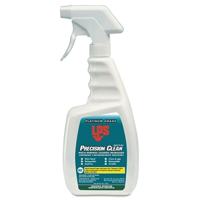 ITW Pro Brands LPS® Precision Clean Multi-Purpose Cleaner/Degreaser, Ready-to-Use, 28 oz, Trigger Spray Bottle, Citrus Odor ITW Pro Brands LPS® Precision Clean Multi-Purpose Cleaner/Degreaser, Ready-to-Use, 28 oz, Trigger Spray Bottle, Citrus Odor