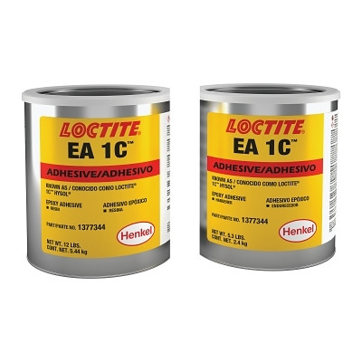 Henkel Corporation Loctite® Hysol® 1C™ 2-Part High Performance Epoxy Adhesive Kit, 4 oz, Tube, Off-White