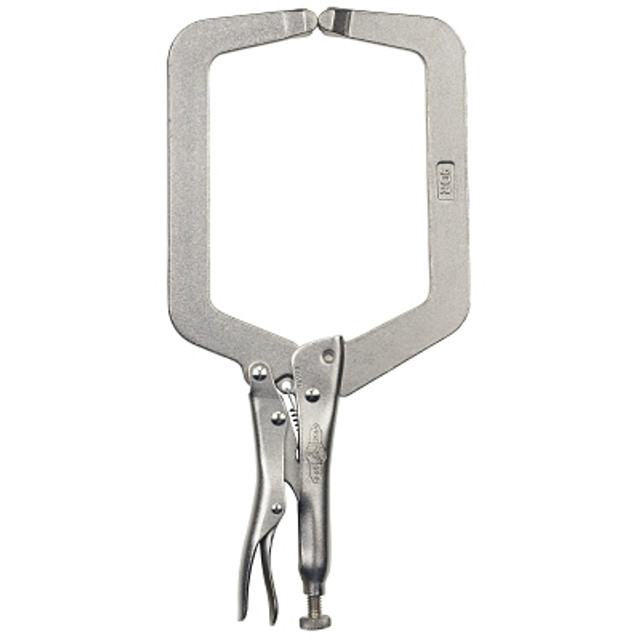 Stanley® Products Irwin® VISE-GRIP® The Original™ Locking C-Clamp with Regular Tips, 9 in L, 4-1/2 in Max, 4-3/4 in Throat D