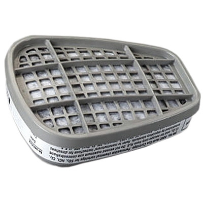 3M™ 6000 Series Gas /Vapor Cartridges, Acid Gases, White