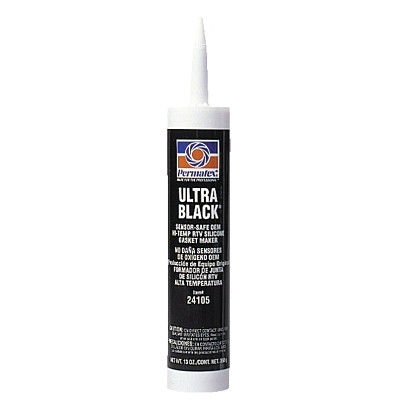 Permatex® Ultra Silicone RTV Gasket Maker, 13 oz, Cartridge, Ultra Black®