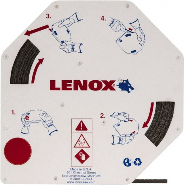 Lenox 1600D2C1464 Band Saw Blade Coil Stock: 1/4" Blade Width, 100' Coil Length, 0.025" Blade Thickness, Bi-Metal