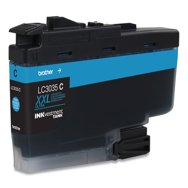 BROTHER INTL. CORP. LC3035C LC3035C INKvestment Ultra High-Yield Ink, 5,000 Page-Yield, Cyan