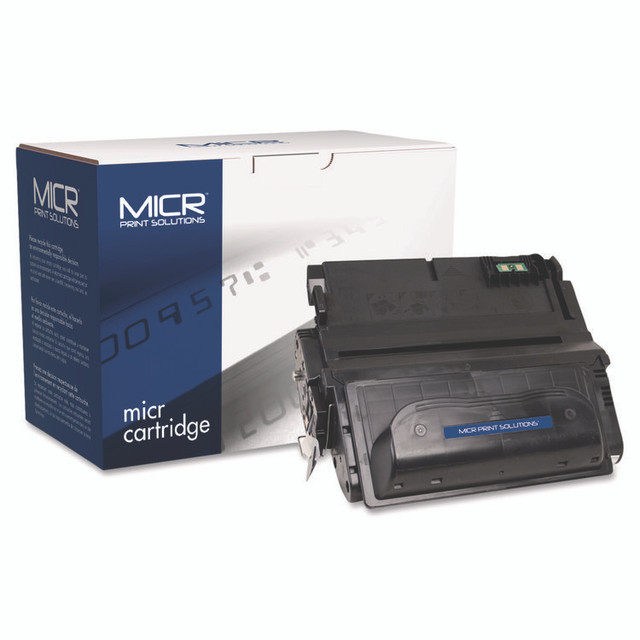 MICROMICR CORPORATION Print Solutions 38AM Compatible Q1338A(M) (38AM) MICR Toner, 12,000 Page-Yield, Black