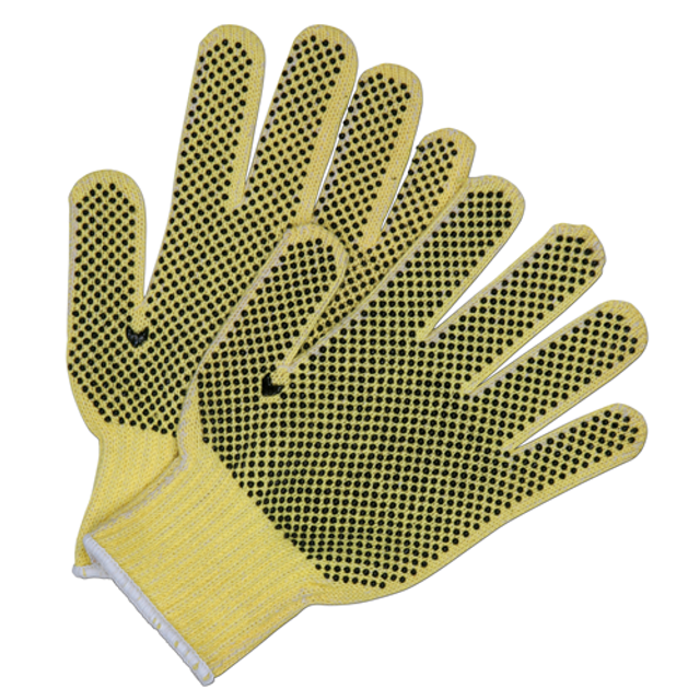 MCR Safety 9363XS Rg Kevlar/Cotton Plaited 2 - Side Dot